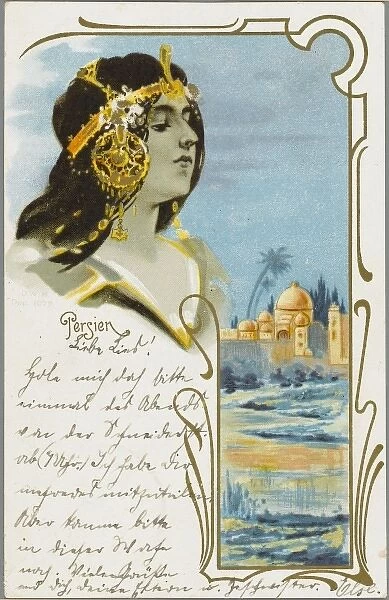 Persian lady - Art Nouveau