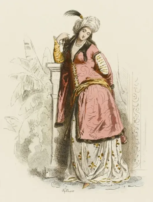 Framed Print : Persian Lady C17 Framed Print : Persian Lady C17