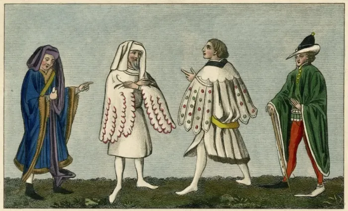 Framed Print : Persons of Rank, C15