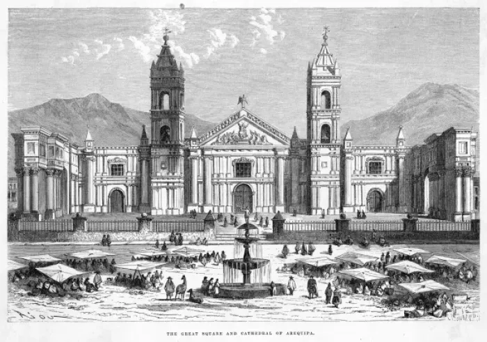 Framed Print : Peru Arequipa Framed Print : Peru Arequipa