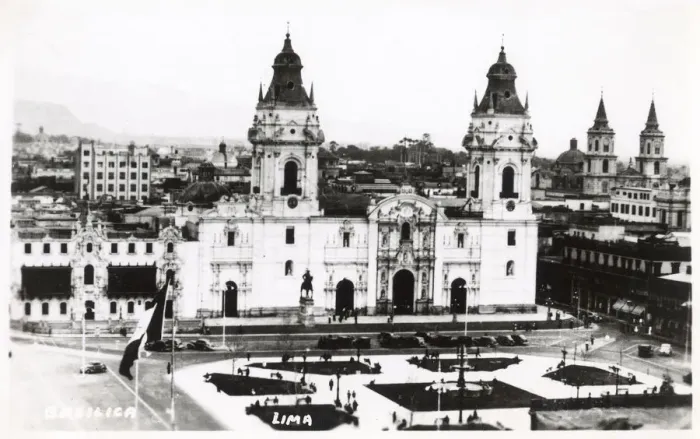 Framed Print : Peru - The Cathedral of Lima - Plaza de Armas Framed Print : Peru - The Cathedral of Lima - Plaza de Armas