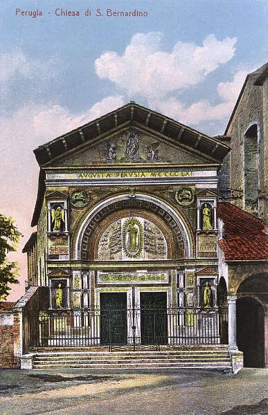 Perugia, Italy - Oratory of St. Bernardino