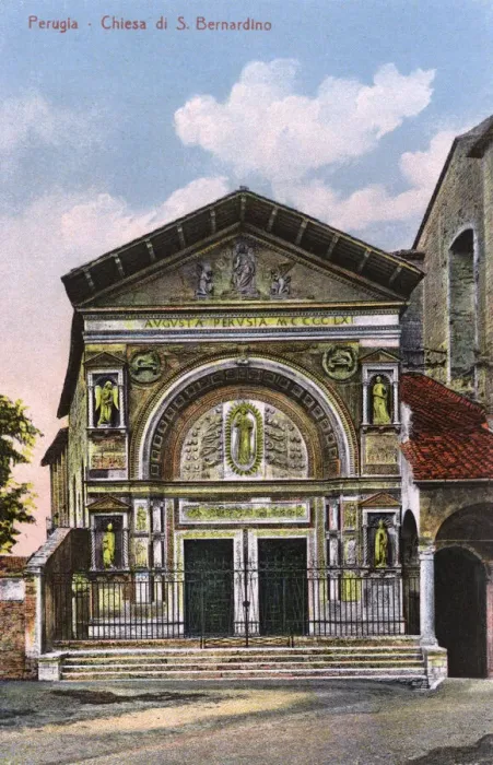 Framed Print : Perugia, Italy - Oratory of St. Bernardino Framed Print : Perugia, Italy - Oratory of St. Bernardino