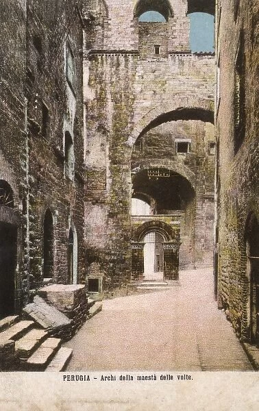 Perugia, Umbria, Italy - Arches