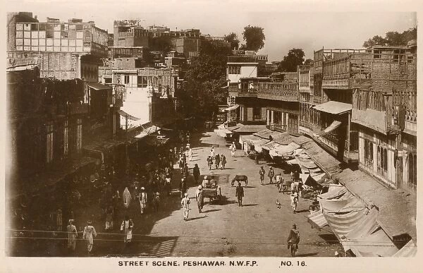 Peshawar, Pakistan - Street Scene
