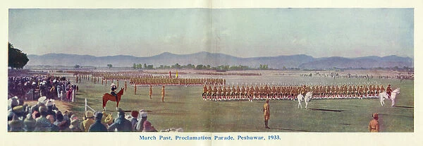 Peshawar - Proclamation Parade