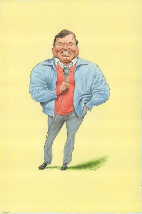 Framed Print : Peter Alliss - Golf commentator Framed Print : Peter Alliss - Golf commentator