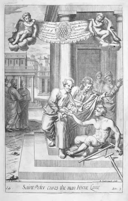 Framed Print : Peter cures ? Framed Print : Peter cures ?