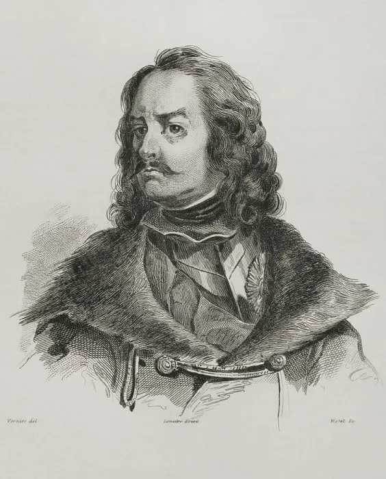 Framed Print : Peter the Great (1672-1725) Framed Print : Peter the Great (1672-1725)