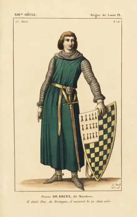 Framed Print : Peter I, Duke of Brittany, died 1250 Framed Print : Peter I, Duke of Brittany, died 1250