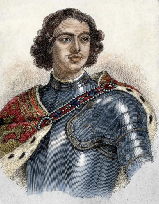 Framed Print : Peter I the Great (1672-1725). Tsar of Russia (1682-1725) Framed Print : Peter I the Great (1672-1725). Tsar of Russia (1682-1725)
