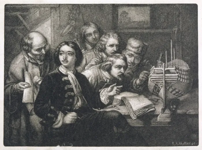 Framed Print : Peter I / Scribners 1880 Framed Print : Peter I / Scribners 1880