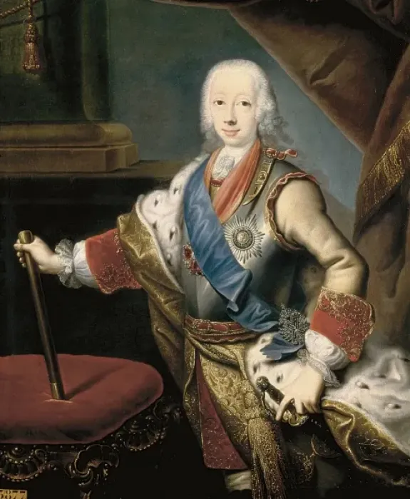 Framed Print : Peter III (1728-1762). Tsar of Russia from January Framed Print : Peter III (1728-1762). Tsar of Russia from January