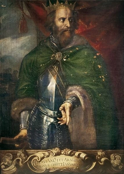 Peter III The Great (1240-1285). King of Aragon