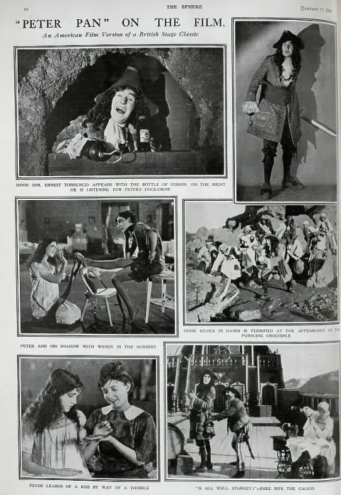 Framed Print : Peter Pan film 1924 Framed Print : Peter Pan film 1924