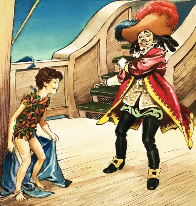 Framed Print : Peter Pan and Wendy Framed Print : Peter Pan and Wendy