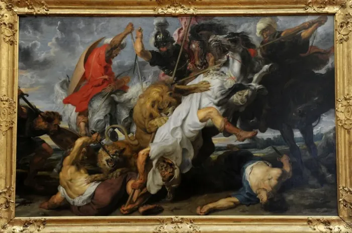 Framed Print : Peter Paul Rubens (1577-1640). Was a German-born Flemish Bar Framed Print : Peter Paul Rubens (1577-1640). Was a German-born Flemish Bar