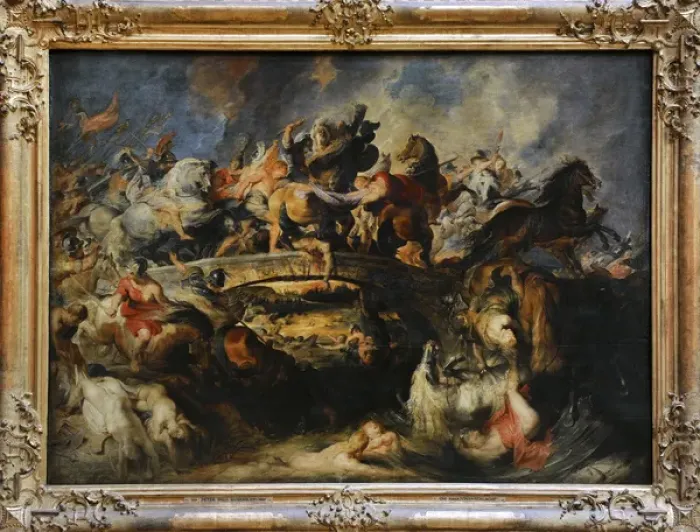 Framed Print : Peter Paul Rubens (1577-1640). Was a German-born Flemish Bar Framed Print : Peter Paul Rubens (1577-1640). Was a German-born Flemish Bar