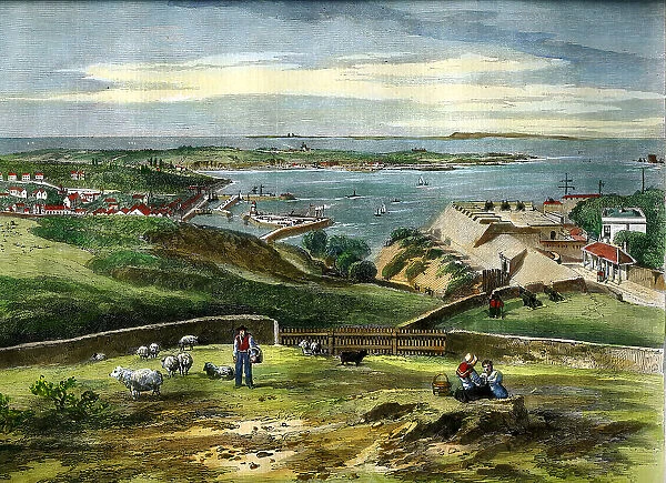 Peter Port, Fort George, Guernsey