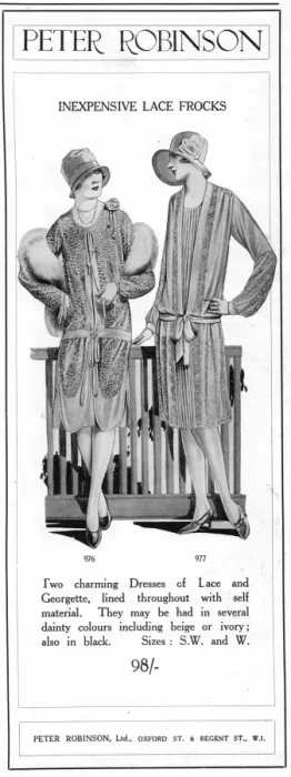 Framed Print : Peter Robinson Advert, 1927 Framed Print : Peter Robinson Advert, 1927