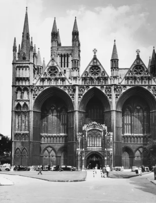 Framed Print : Peterborough Cathedral Framed Print : Peterborough Cathedral