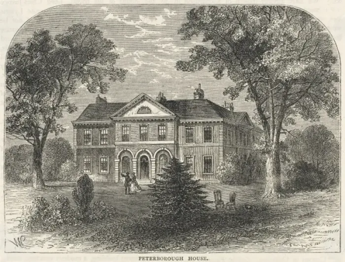 Framed Print : Peterborough House Framed Print : Peterborough House