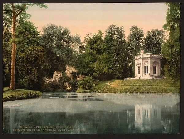 Petit Trianon, the Pavillion and the Rock of Marie Antoinett