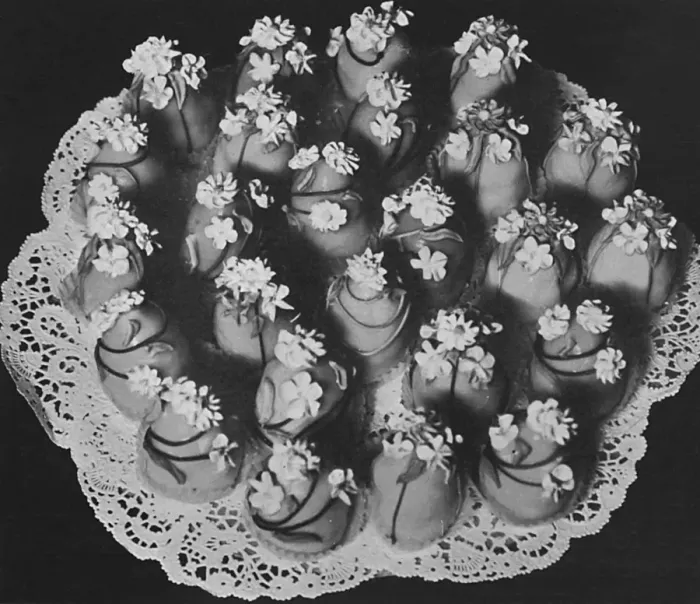 Framed Print : Petits Fours Glace spread Framed Print : Petits Fours Glace spread