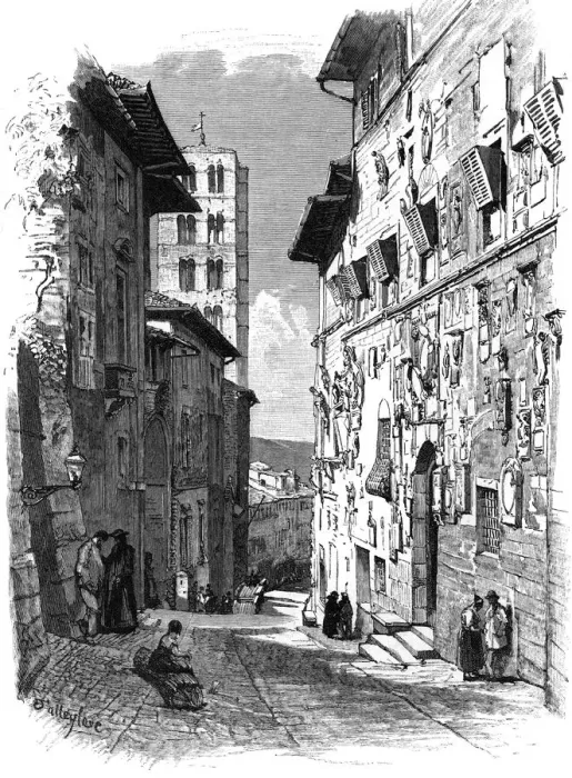 Framed Print : Petrarch Birthplace Framed Print : Petrarch Birthplace