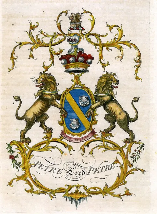 Framed Print : Petre - Lord Petre Framed Print : Petre - Lord Petre