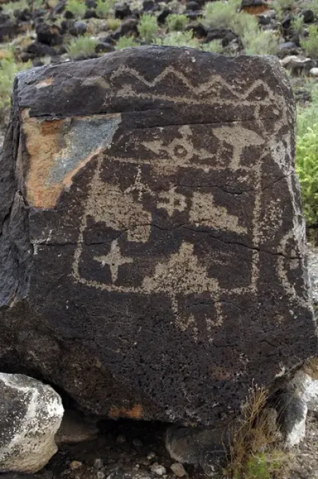 Framed Print : Petroglyph National Monument. Petroglyphs. New Mexico. USA Framed Print : Petroglyph National Monument. Petroglyphs. New Mexico. USA