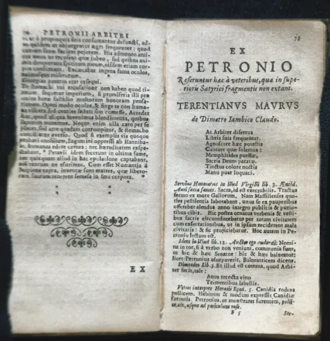 Framed Print : PETRONIUS Arbiter, Gaius (1st century). Latin Framed Print : PETRONIUS Arbiter, Gaius (1st century). Latin