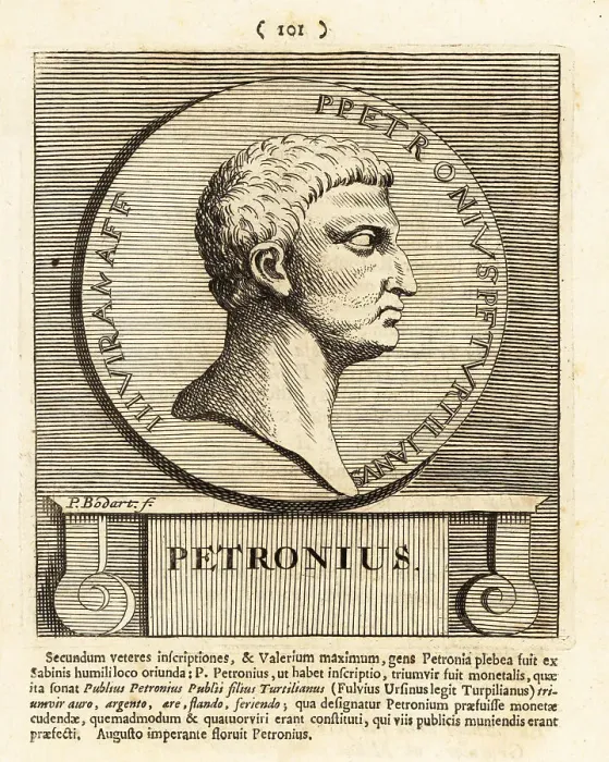 Framed Print : Petronius, author of the Satyricon