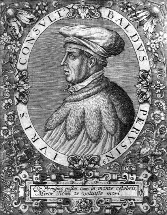 Framed Print : Petrus Baldus de Ubaldis Framed Print : Petrus Baldus de Ubaldis