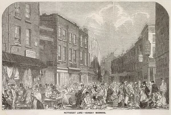 Petticoat Lane, 1858