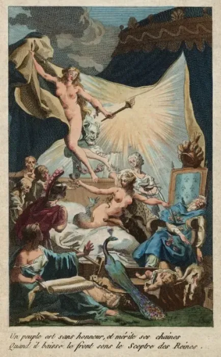 Framed Print : Un peuple est sans honneur, et merite ses chaines Quand il b Framed Print : Un peuple est sans honneur, et merite ses chaines Quand il b