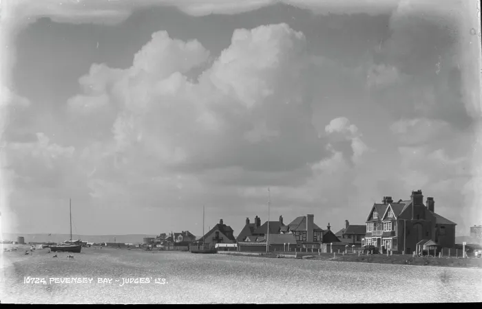 Framed Print : Pevensey Bay Seaside View Framed Print : Pevensey Bay Seaside View