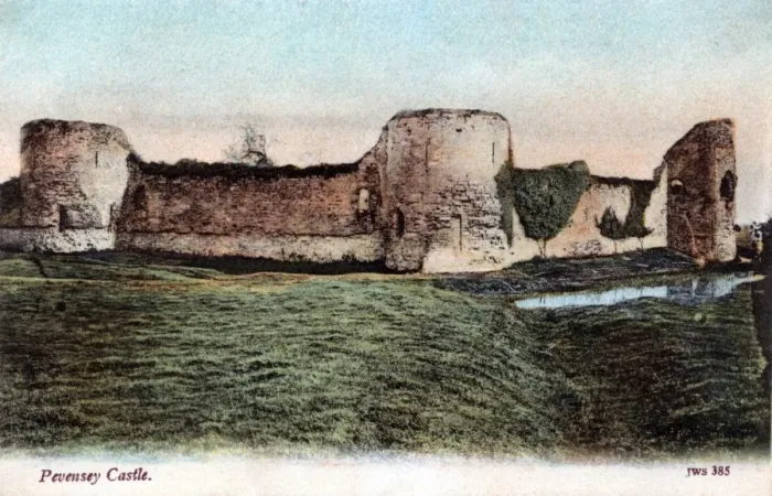 Framed Print : Pevensey Castle, East Sussex Framed Print : Pevensey Castle, East Sussex