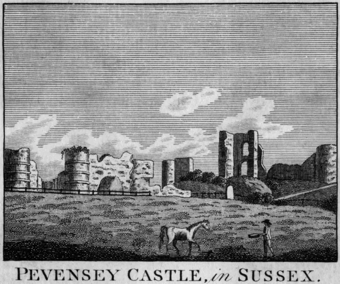 Framed Print : Pevensey Castle, Sussex Framed Print : Pevensey Castle, Sussex