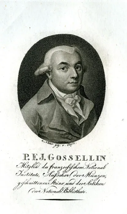Framed Print : Pfj Gossellin - Bibliographer Framed Print : Pfj Gossellin - Bibliographer