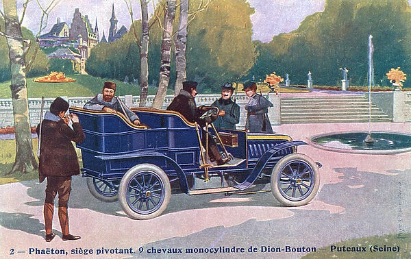 Phaeton automobile by de Dion-Bouton