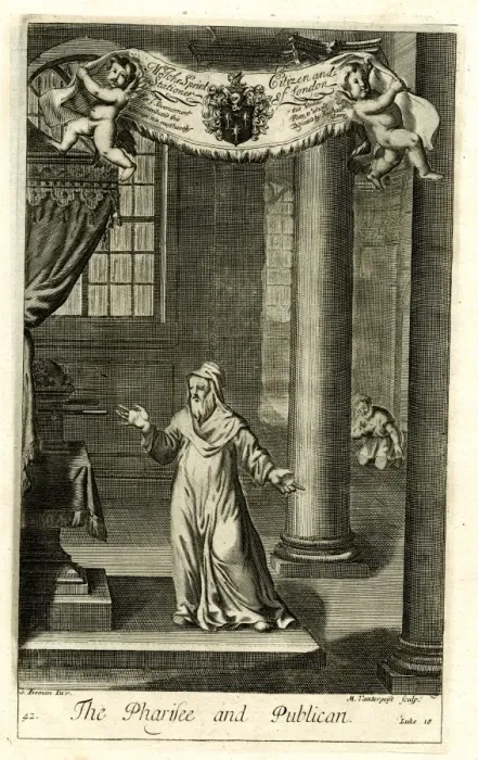 Framed Print : The Pharisee and Publican Framed Print : The Pharisee and Publican