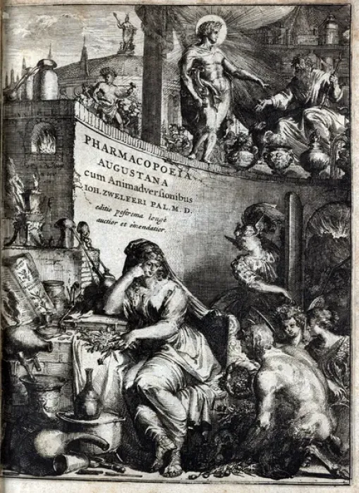Framed Print : Pharmacopoeia Augustana reformata Framed Print : Pharmacopoeia Augustana reformata