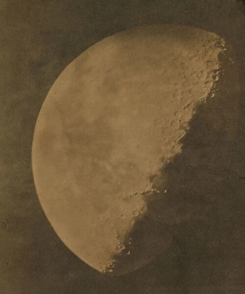 Phase of the moon taken March 1851