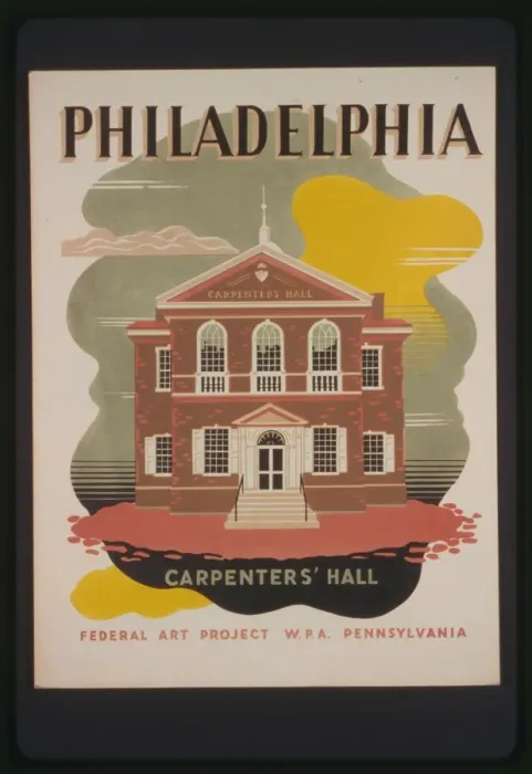 Framed Print : Philadelphia - Carpenters Hall Framed Print : Philadelphia - Carpenters Hall