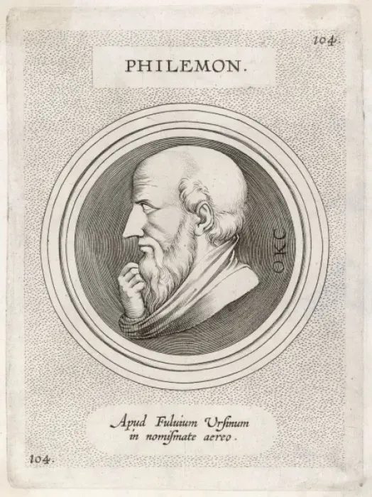 Framed Print : Philemon, Playwright Framed Print : Philemon, Playwright