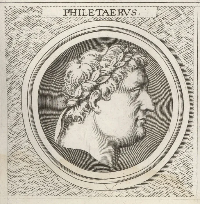 Framed Print : Philetaerus, ruler of Pergamon, c.343-263 BC Framed Print : Philetaerus, ruler of Pergamon, c.343-263 BC