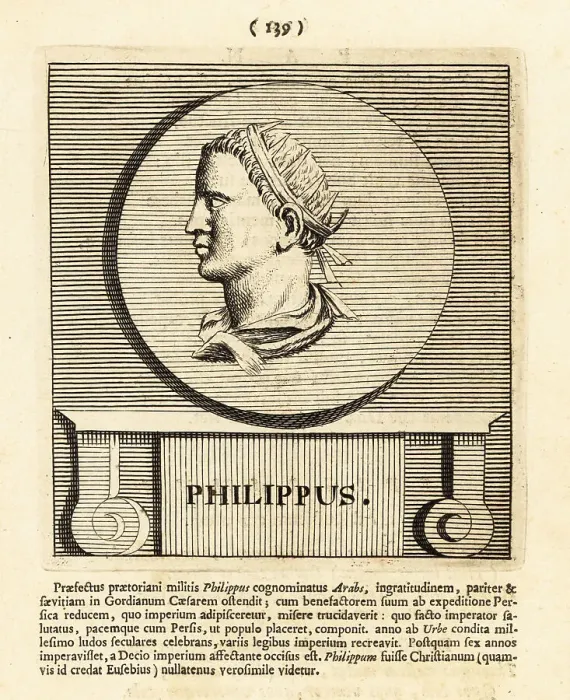 Framed Print : Philip the Arab, Roman emperor Framed Print : Philip the Arab, Roman emperor