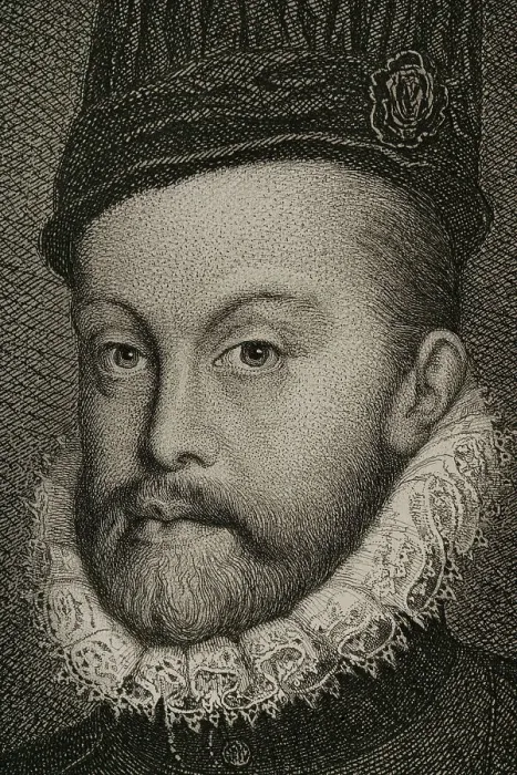 Framed Print : Philip II (1527-1598). King of Spain (1556-1598) Framed Print : Philip II (1527-1598). King of Spain (1556-1598)