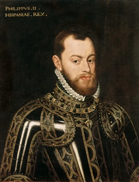 Framed Print : Philip II. Portrait by anonymus author. Renaissance art. Cinquecento. Oil on canvas Framed Print : Philip II. Portrait by anonymus author. Renaissance art. Cinquecento. Oil on canvas